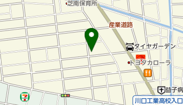 株式会社栗田商店の地図画像