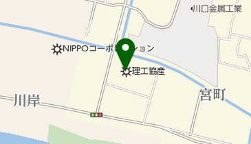 理工協産株式会社川口工場の地図画像
