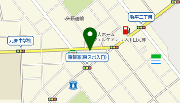 越後屋木工の地図画像