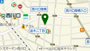 株式会社内外救急薬品の地図画像