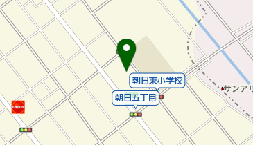 川口市立 朝日東公民館の地図画像