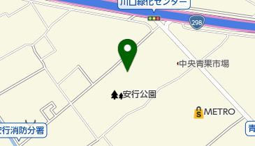 川口市立 安行東公民館の地図画像