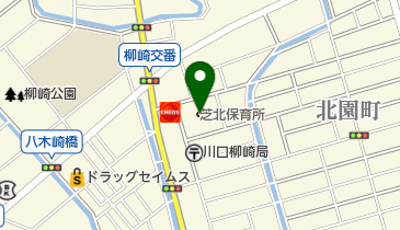 川口市立 芝北公民館の地図画像