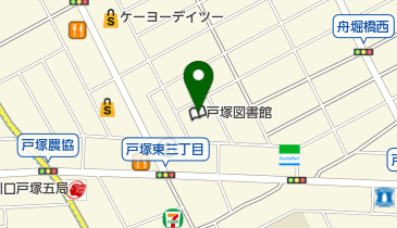 川口市立 戸塚公民館の地図画像