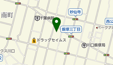 窪内絹子モダンバレエスタジオの地図画像