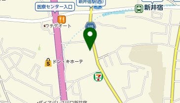 川口腰痛センターの地図画像