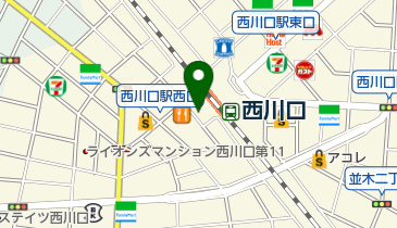 株式会社アオバ楽器の地図画像