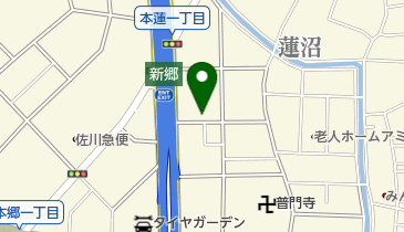 有限会社箱守製作所の地図画像