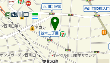 有限会社オチアイの地図画像
