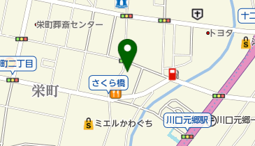 小田桐牛乳店の地図画像