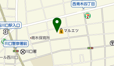 明治牛乳トラヤ販売店の地図画像