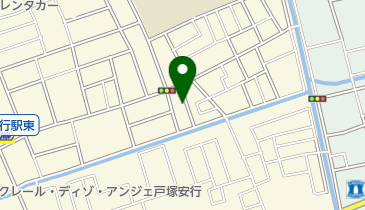 東川口福音自由教会の地図画像