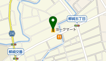 マミークリーニング柳崎の地図画像