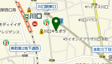 川口医師会の地図画像