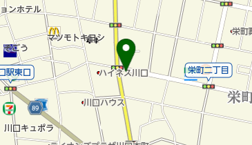 サロン花みずきの地図画像