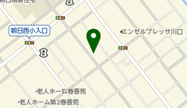 メナード化粧品川口朝日代行店の地図画像