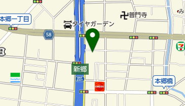 有限会社押谷製作所の地図画像