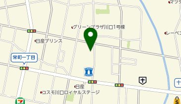埼玉トヨタ自動車株式会社 川口店の地図画像