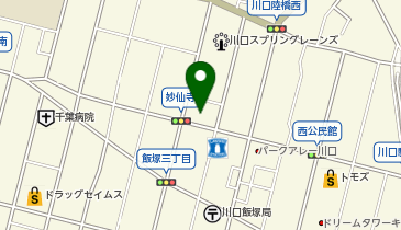 冠雲卓球の地図画像