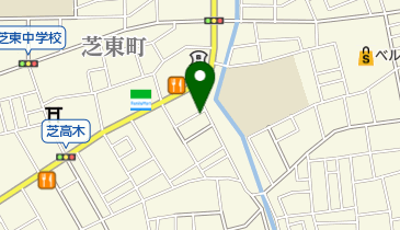 フラワーショップ花貴の地図画像