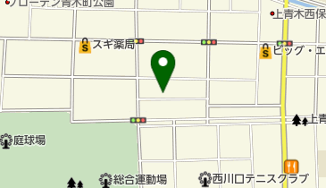 丸長ストアの地図画像