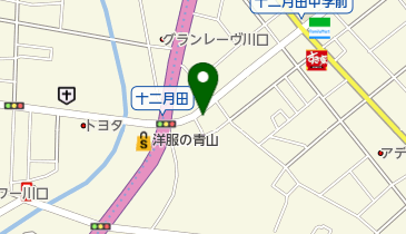 フラワー宮島の地図画像