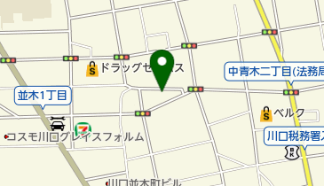 日之出タイヤ川口の地図画像