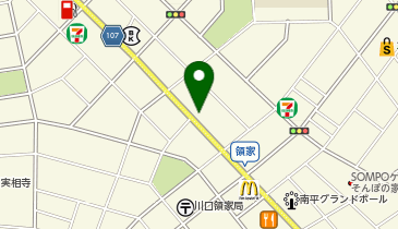 日本自動車販売の地図画像