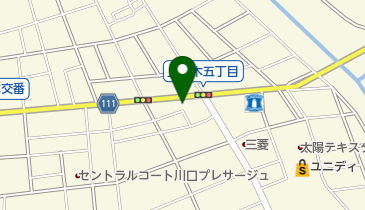 伊田釣具店の地図画像