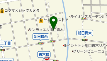 姉崎興業株式会社の地図画像