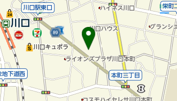ほうげつ堂の地図画像