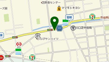 ザ・サンラウンジ蕨店の地図画像
