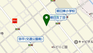 巴里美容室の地図画像