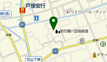 ビューティサロン若林の地図画像