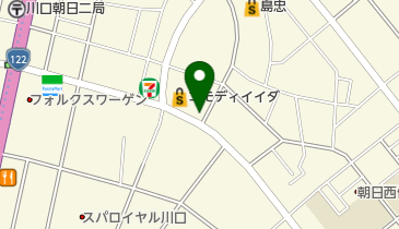 美容室マッシュの地図画像
