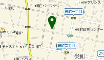 ビューティショップ花香の地図画像