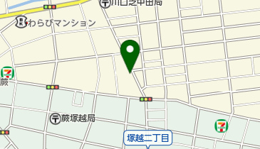 有限会社飯塚不動産の地図画像