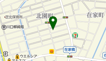 有限会社篠建の地図画像