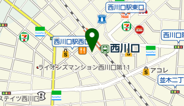 マージャンマウンテンの地図画像