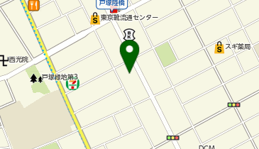 メガネフラワー東川口店の地図画像