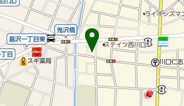 いずみ理容の地図画像