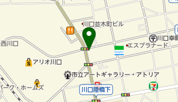 おしゃれ床コマキの地図画像