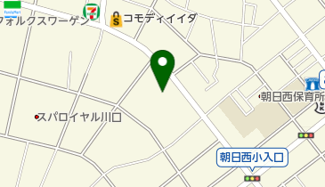 ヘアーサロンアンドウの地図画像