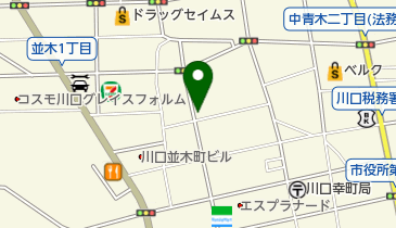 米山理容の地図画像