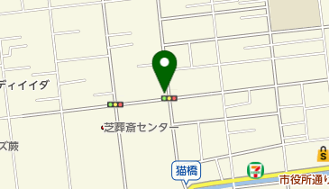 リボン理髪店の地図画像
