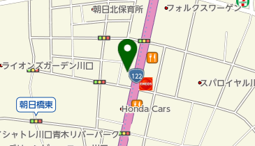 理容あたりの地図画像