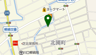 理容ふえきの地図画像
