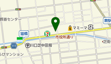 沢屋の地図画像