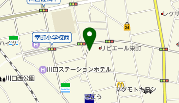 大正庵栄町店の地図画像