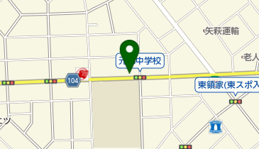 ひらぎ菓子店の地図画像